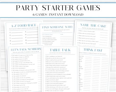 Icebreaker Games Adults Dinner Party Games Recovery Meeting Etsy