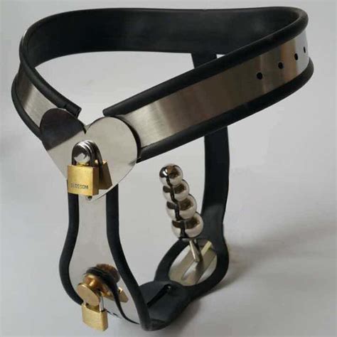 2017 New Female Chastity Belt Stainless Steel Chastity Device Bdsm Bondage Sex Toys And Anal