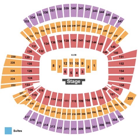 Paycor Stadium Stadium Seating Chart Rows Seat Numbers And Club Seats