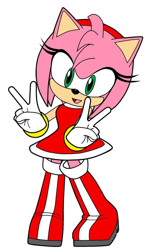 Amy Rose Metal Sonic Fan Art Sonic The Hedgehog Drawing Amy Rose Fan Images