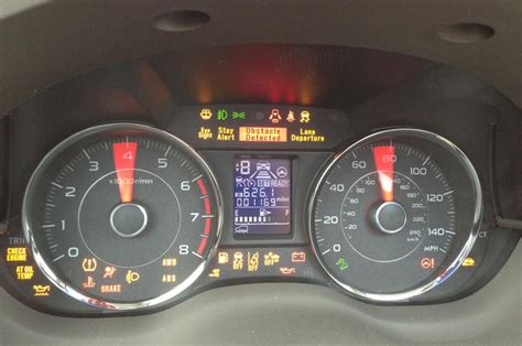 Subaru Warning Lights On Dashboard Green Lab