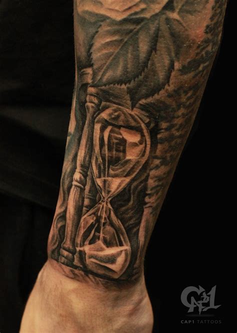 Hourglass Tattoo By Capone Tattoos