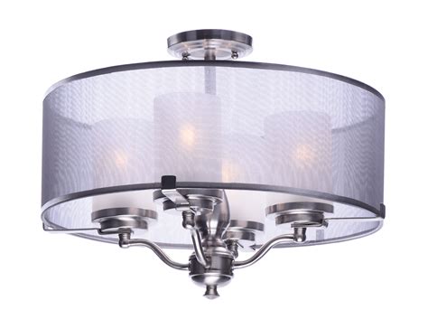 Can flush mount lights be returned? Lucid 4-Light Semi-Flush Mount - Semi-Flush Mount - Maxim ...
