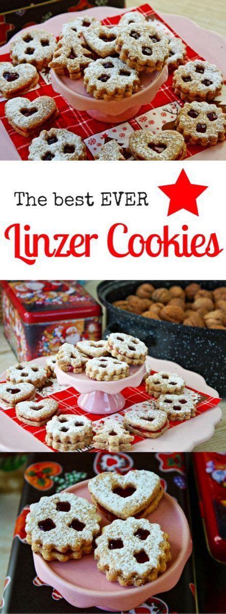 Place cookies on the prepared baking sheets. Authentic Austrian Linzer Cookies | Recipe | Linzer ...