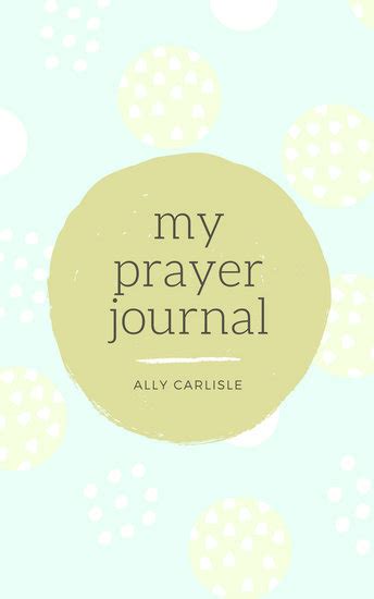 Customize 29 Prayer Journal Book Cover Templates Online Canva
