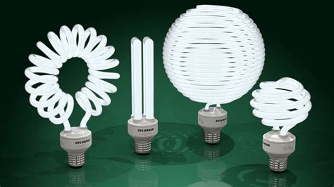 Compact Fluorescent Light Bulbs Cfls Free 3d Model Cgtrader