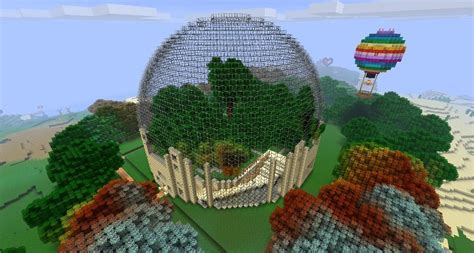 I Just Had To Build A Biodome With Paths Asian Bridges Streams Etc