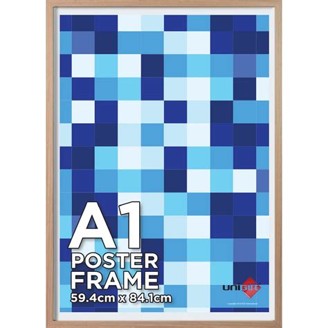 A1 Poster Frame Oak 9324298107496 Ebay