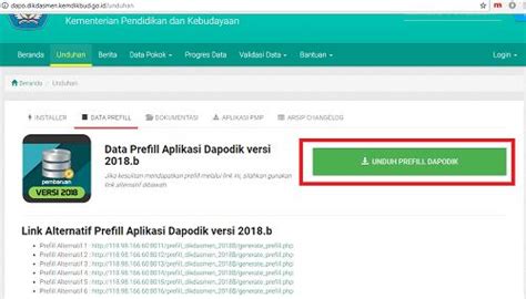 Download as pdf info dapodik link unduhan prefill rapor untuk dapodik. Cara Install Dapodik 2018.b untuk Operator Baru