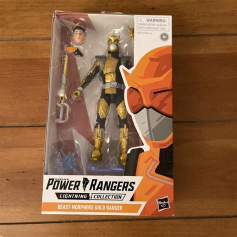 Power Rangers Lightning Collection Beast Morphers Gold Ranger Action