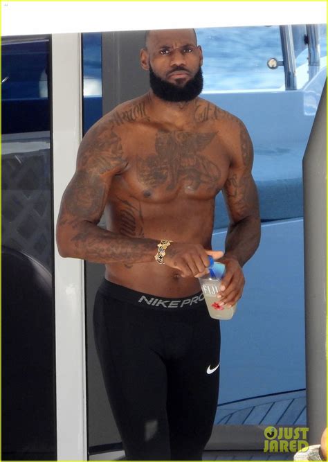 Lebron James Does A Shirtless Workout While Vacationing In Italy Photo Lebron James