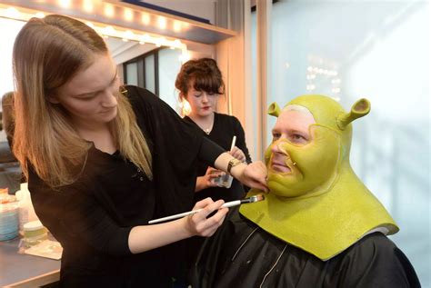 Behind The Scenes At Shrek The Musical Birmingham Mail