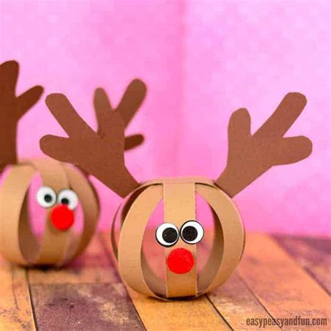 15 Reindeer Crafts For Kids Made With Happy