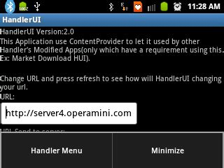 Opera mini allows you to browse the internet fast and privately whilst saving up to 90% of your data. Opera Mini 7 Handler Apk Download