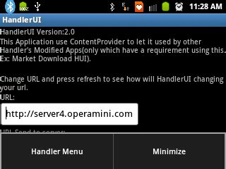 How to run free internet using opera mini android apk handler. Opera Mini 7 Handler Apk Download