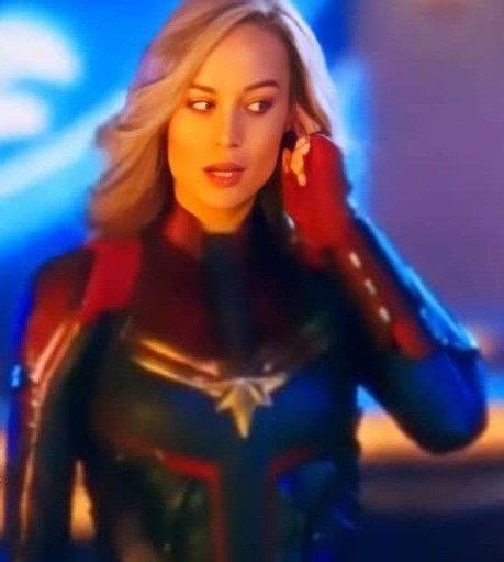 Brie Larson As Captain Marvel In Avengers Quantum Encounter Captain Marvel Carol Danvers Brie