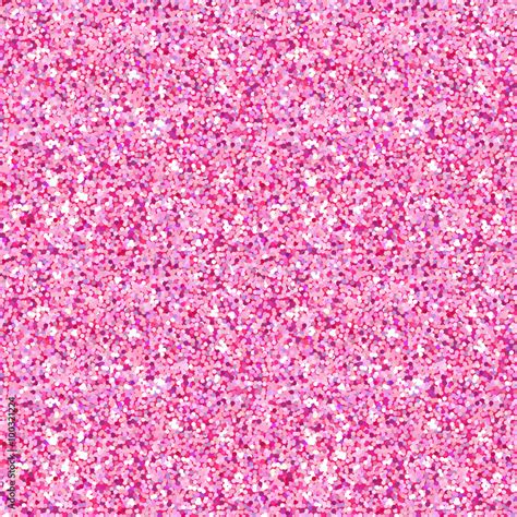 Pink Glitter Background Seamless Pattern In Vector Stock Vector