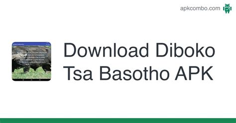Diboko Tsa Basotho Apk Android App Free Download
