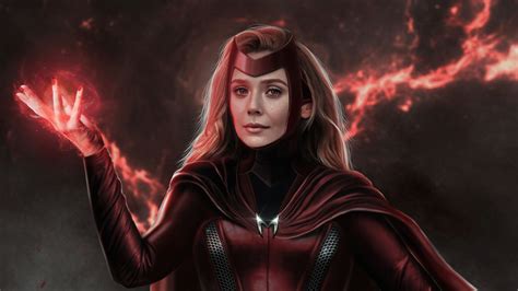 1366x768 Wanda Vision Scarlet Witch Tv Series 5k 1366x768 Resolution Hd