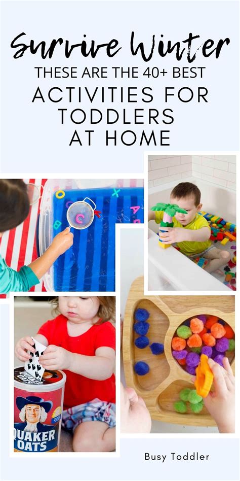 40 Super Easy Toddler Activities Busy Toddler Easy Toddler