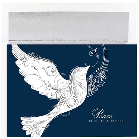 Whether it's a calm lake or a quiet nature scene, you'll find a great selection of boxed christmas cards with a message of peace. JAM Paper Christmas Card Set, " Peace on Earth " Dove Christmas Cards, 18/pack - Walmart.com ...