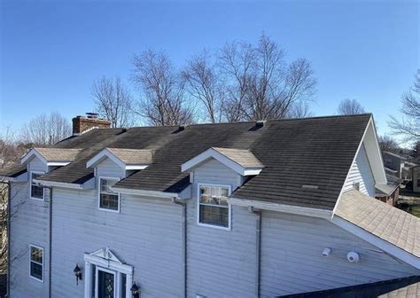 North American Contractors Before After Photo Set Wind Damage Roof