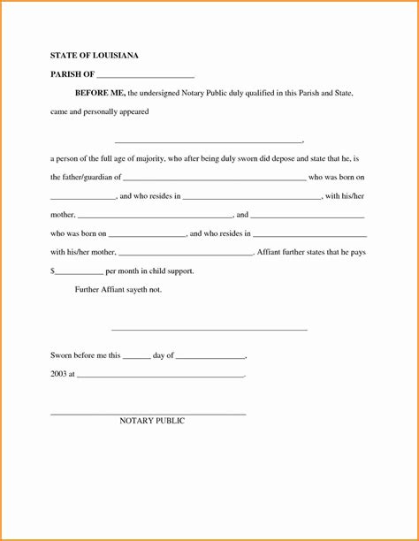 Free Printable Custody Agreement Forms