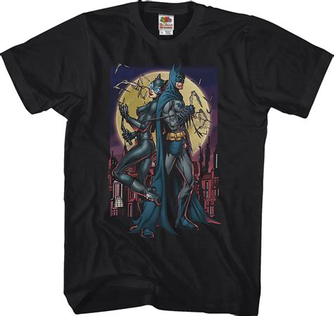 Catwoman And Batman T Shirt Dc Comics