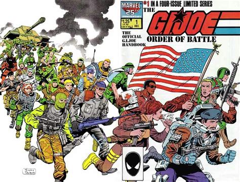 The Gi Joe Order Of Battle Marvel 1986 1 Of 4 Gi Joe