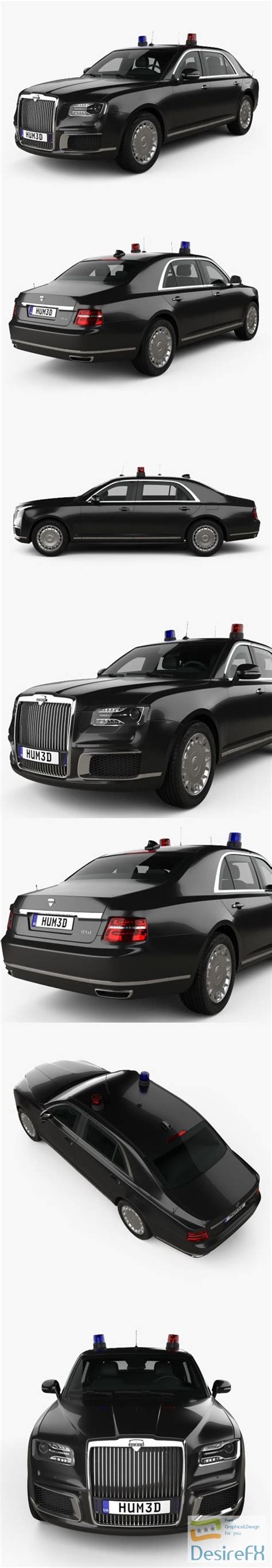 The armoured limousine is powered by a 4.4 litre v8 engine developed by nami, with a 6.6 litre v12. Desirefx.com | Download Aurus Senat 4123 sedan Guard 2018 ...