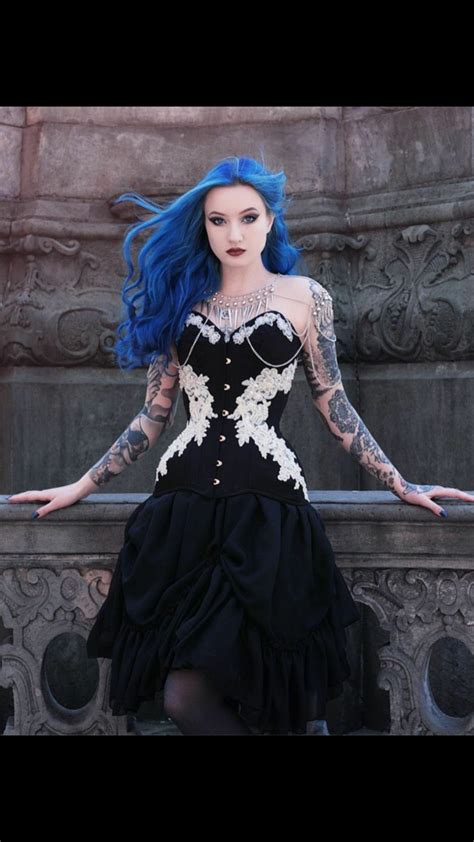 Pin By Spiro Sousanis On Blue Astrid Fashion Gothic Fashion Gothic