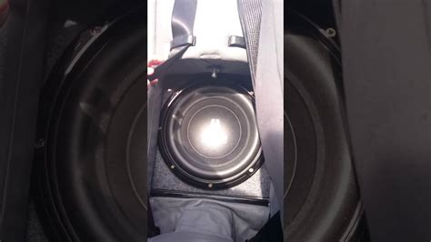 Jl Audio 10w0v3 Subwoofer In Bmw E46 Convertible Youtube