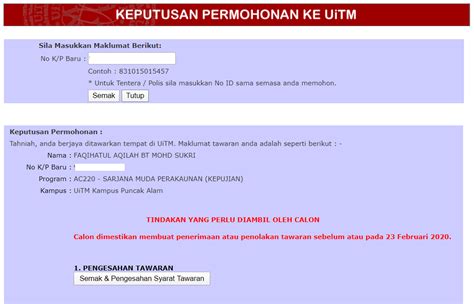 *applicable for year 2018 graduates onwards qualification for. Faqihatul's Blog : My Penerapan UITM , Bachelor Degree of ...