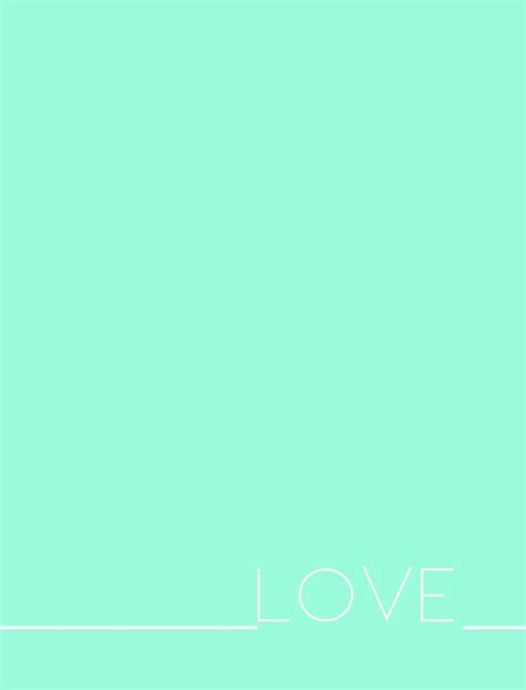 Aesthetic Teal Wallpaper