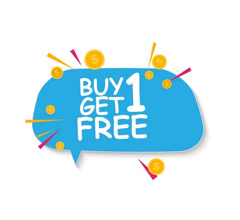 Buy 1 Get 1 Free Sale Banner Template Offer Promotion For Retail