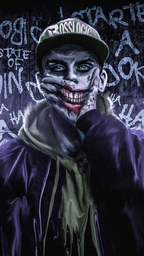 Joker Fake Smile Iphone Wallpaper Iphone Wallpapers