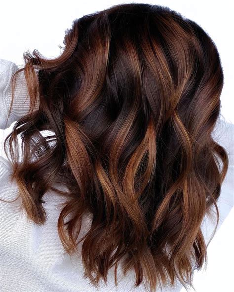 When giving yourself distinctive streaks at home, i recommend using the painting balayage system , because the creamy consistency makes it. 50 Trendy Brown Hair Colors and Brunette Hairstyles for ...