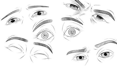 Draw the nose using an irregular oval. How To Draw Expressive Eyes Easy! - Draw Central