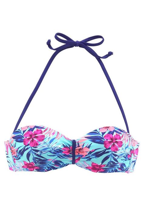 Venice Beach Bandeau Bikini Top Summer Mit Geraffter Mitte Online