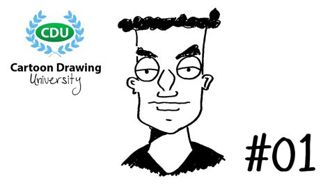 Cartoon Tekenen Makkelijk | Tekening #01 - YouTube