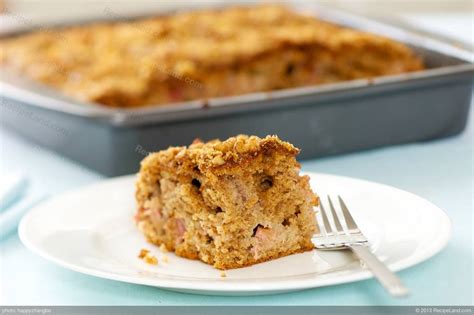 Everything you need to know about rhubarb, plus lots of easy rhubarb recipes, from cocktails and simple syrup to cakes, crisps, and. Best Rhubarb Cake Recipe | RecipeLand.com