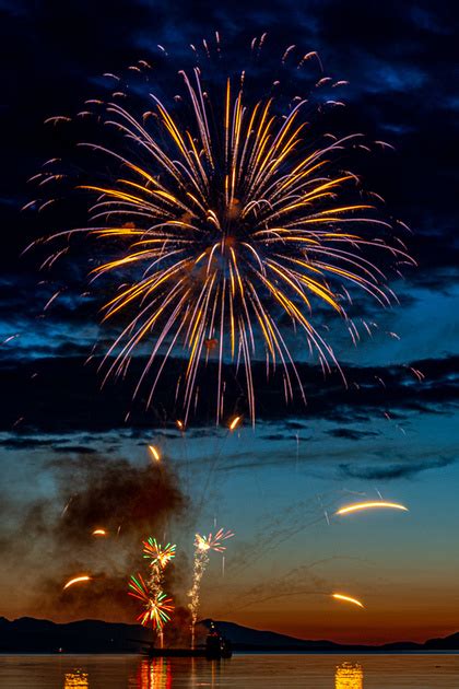 Zenfolio Harynuk Photography Qf Fireworks On The Beach