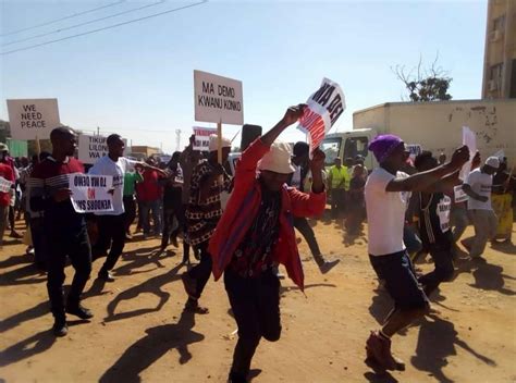 Lilongwe For Business Not Demos Vendors Hold Anti Hrdc Protests