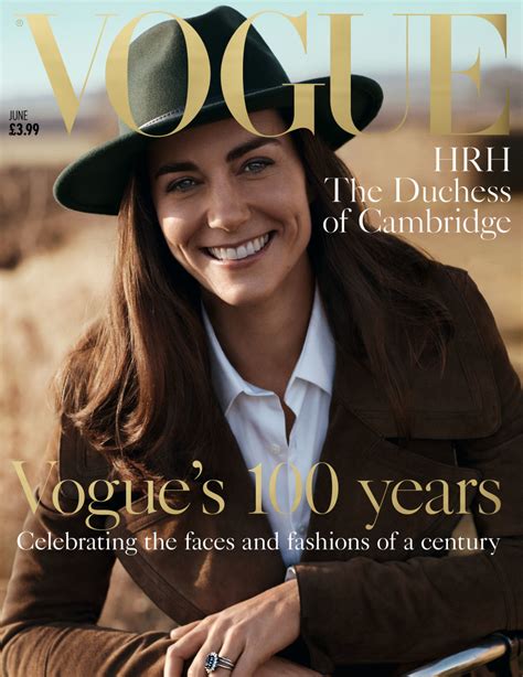 Kate Middleton Lands Her First Magazine Cover Ever For The 100th Anniversary Of Vogue Uk