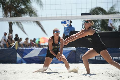 Beach Volleyball S Successful Season Ends At The Ncaa Tournament Mustang News