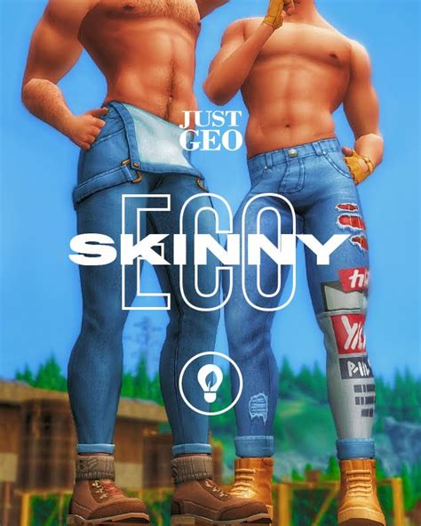Eco Skinny Poses By Redearcat Male 9 Original Swatches Requires Eco