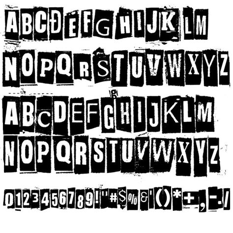 Jockey Full Of Bourbon Font | Punk typography, Lettering alphabet, Punk