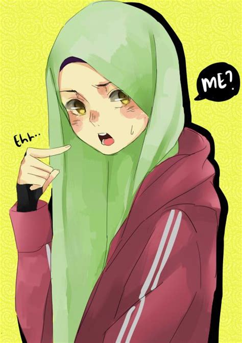 Ehh Me Anime Muslimah Anime Muslim Islamic Cartoon