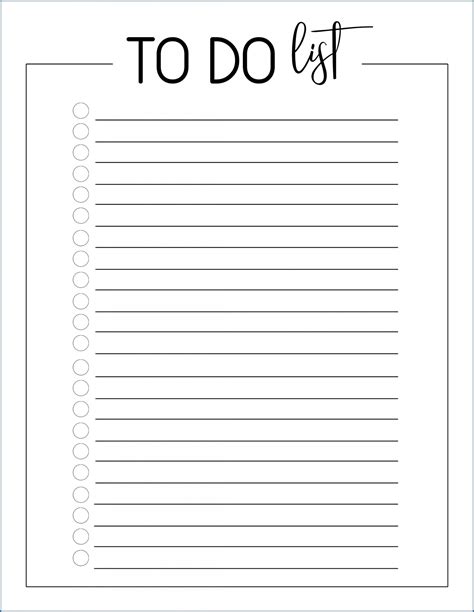 Floral To Do List Printable Template Paper Trail Design Free