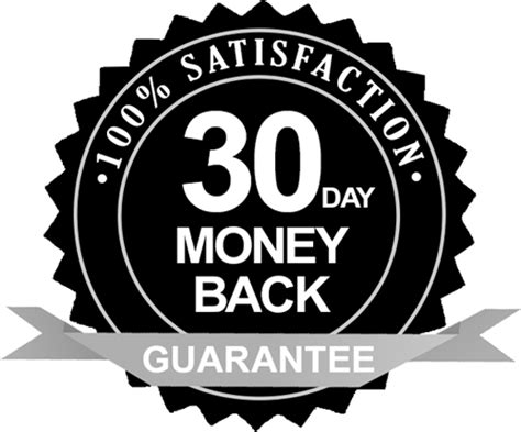 30 Day Guarantee Black Icon Transparent Png Png Play